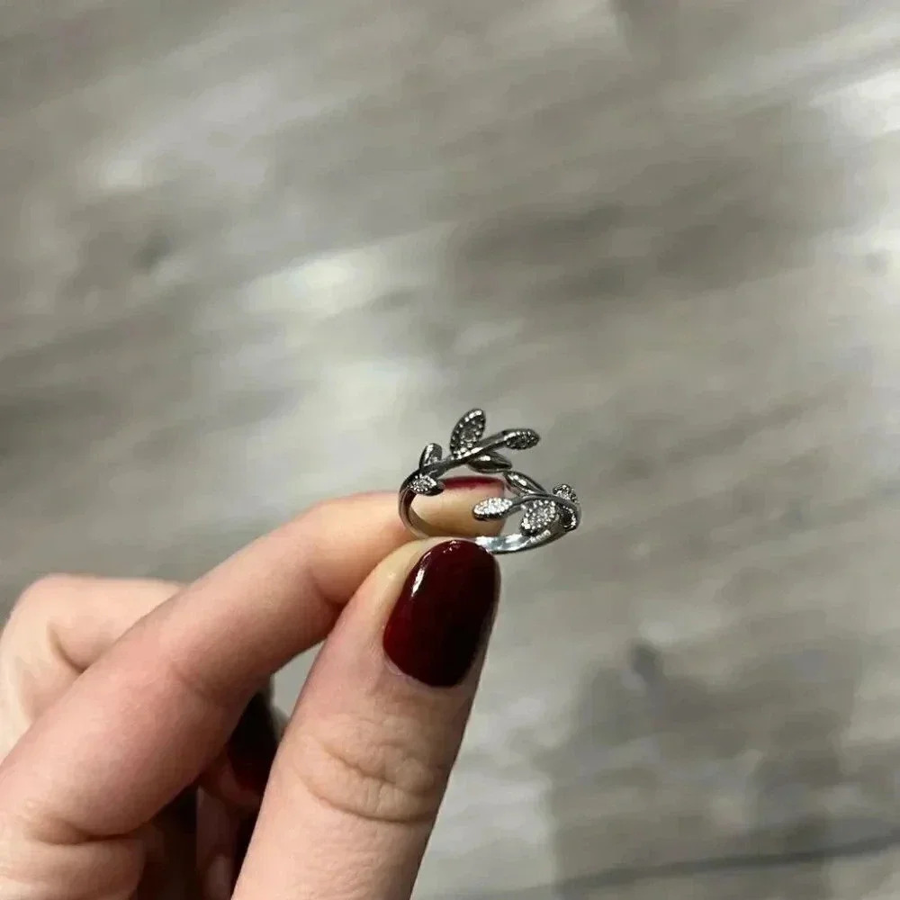 Adjustable925 Silver Boho Wrap Ring - image 3